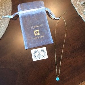 Catherine Popesco - Blue stone necklace